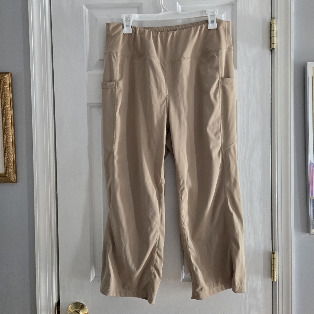Tan Willit XL Athletic Leggings With Pockets